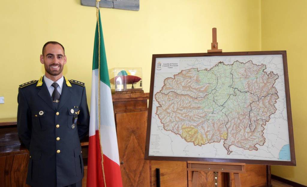 Gianluigi Mariani è il nuovo comandante della Guardia di Finanza di Cuneo