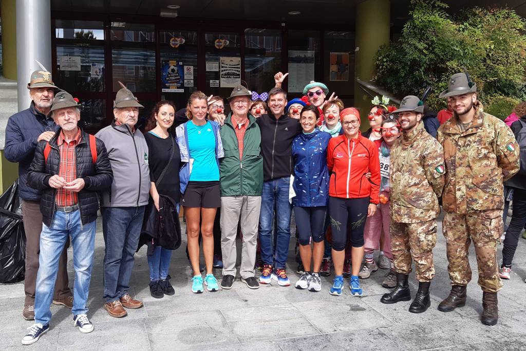 Cuneo, alpini in servizio spontaneo per la camminata “Passi in Salute”
