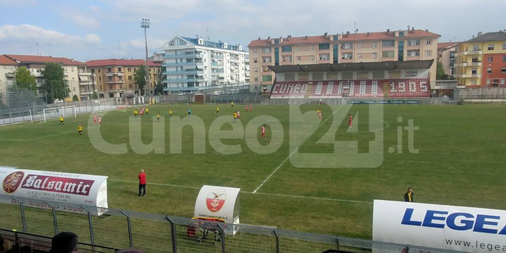 Cuneo Football Club, rinviata la partita di domenica al F.lli Paschiero