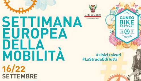 Cuneo, tanti eventi per la settimana Europea della Mobilità… in bicicletta