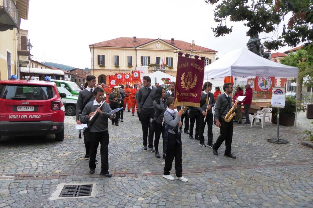 A Peveragno si è svolto il raduno provinciale A.I.B. (Anti Incendi Boschivi)