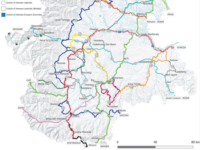 La Ciclovia della Valle Varaita inserita nella “Rete ciclabile di interesse regionale”