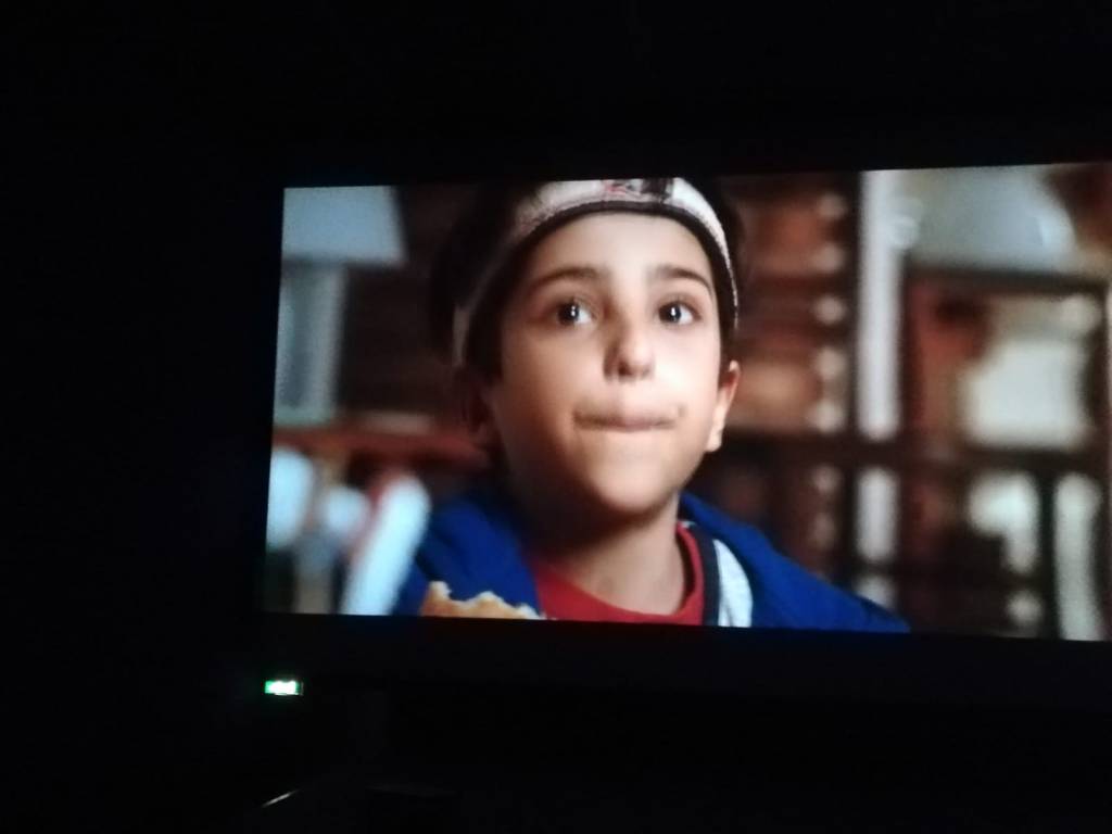 Il piccolo Andrea Timpanelli si è visto da interprete nel film “<em>Mio fratello rincorre i dinosauri” </em>