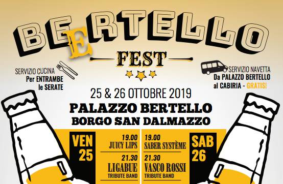 Venerdì 25 e sabato 26 ottobre appuntamento con la BeerTello Fest