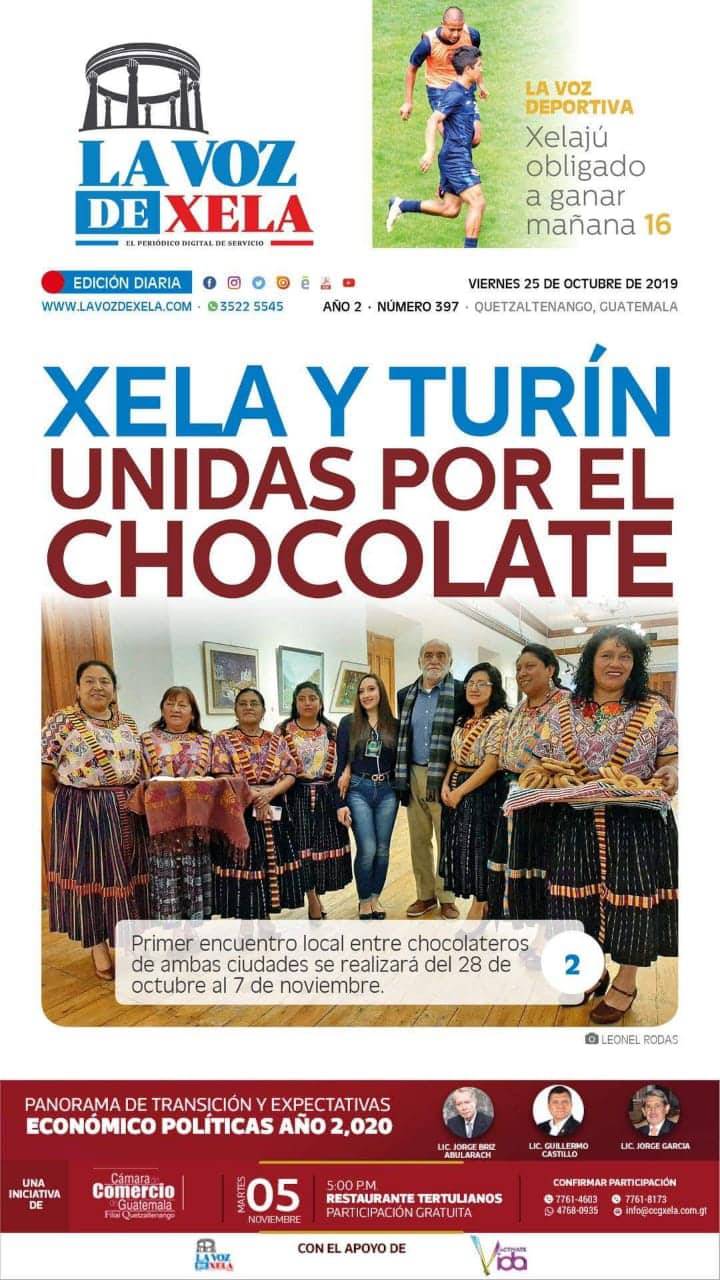 Riccardo Depetris porta le sue conoscenze di maestro cioccolatiere da Revello al Guatemala