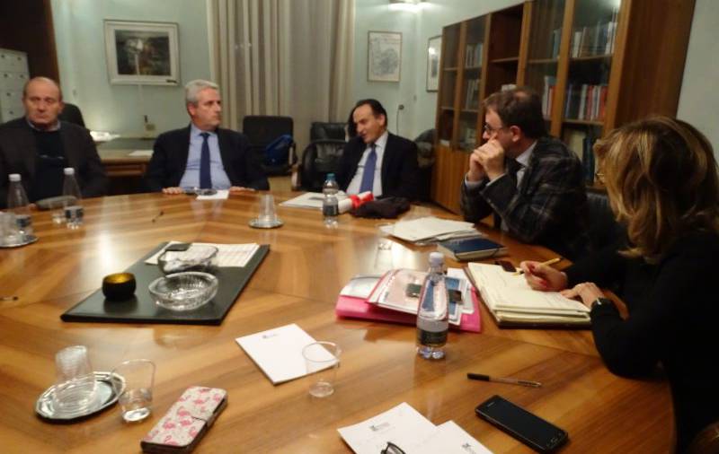 Il presidente della Regione Cirio ha incontrato a Cuneo il presidente e il Consiglio della Provincia