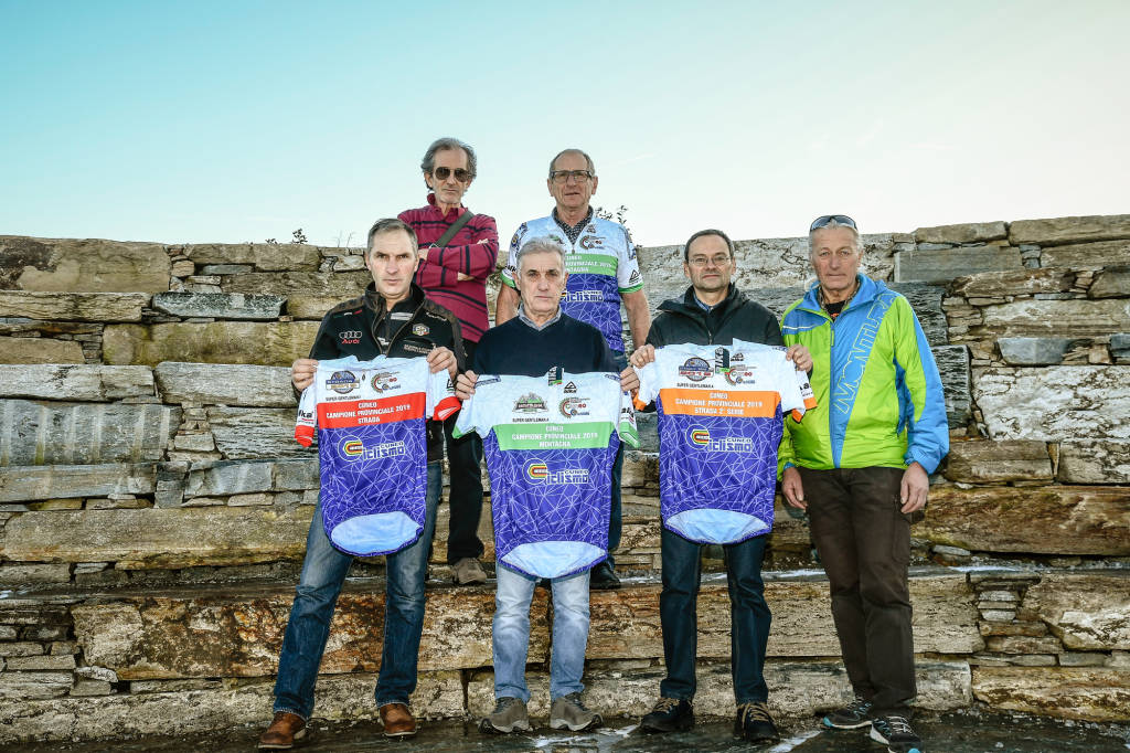 Premiazioni ciclismo  CSAin Cuneo 2019