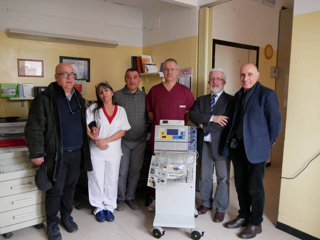Saluzzo, una nuova colonna per Endoscopia all’ospedale