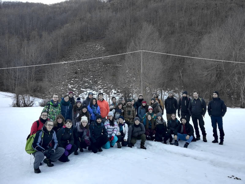 Più di trenta partecipanti alla Giornata di Didattica universitaria sulle Tecniche di monitoraggio del lupo sulla neve
