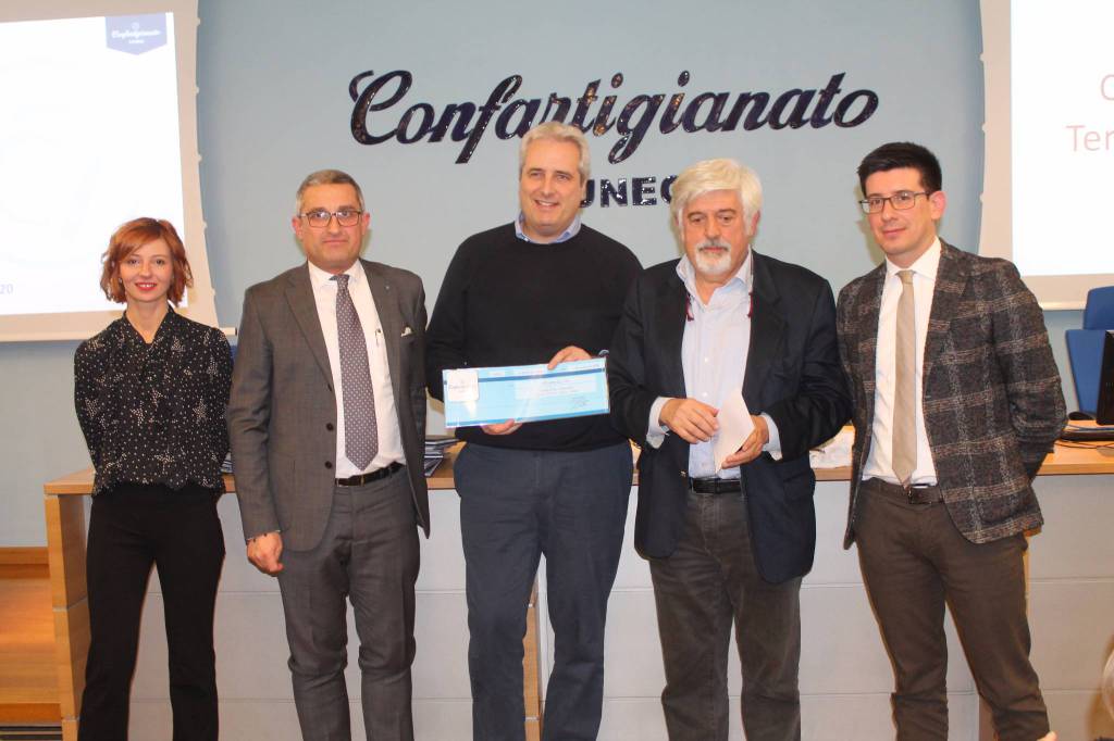 Confartigianato Cuneo consegna 8mila euro alla Fondazione Ospedale Santa Croce e Carle di Cuneo