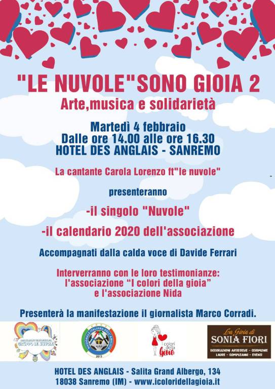 Le Nuvole tornano a cantare a Sanremo