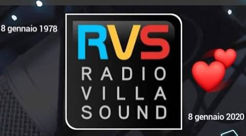 Oggi, 8 gennaio, è il compleanno di Radio Villa sound