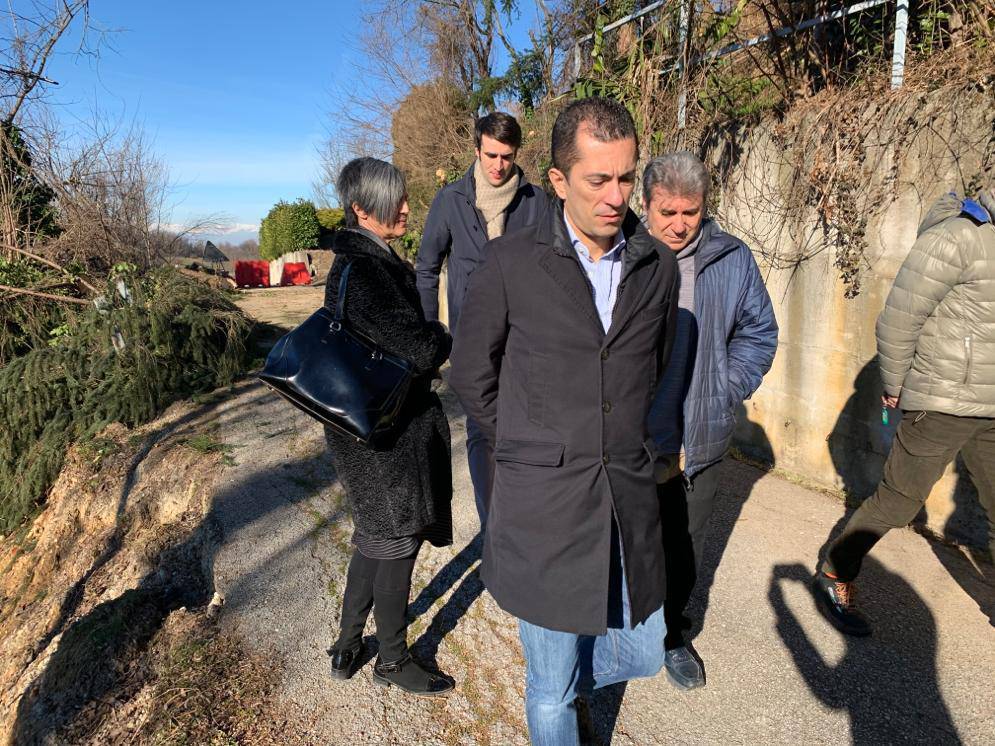 Danni alluvionali:  l’Assessore regionale Gabusi in visita a Mondovì