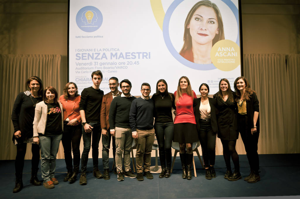 Cuneo, una serata sui giovani con Chiara Gribaudo e il vice ministro Anna Ascani