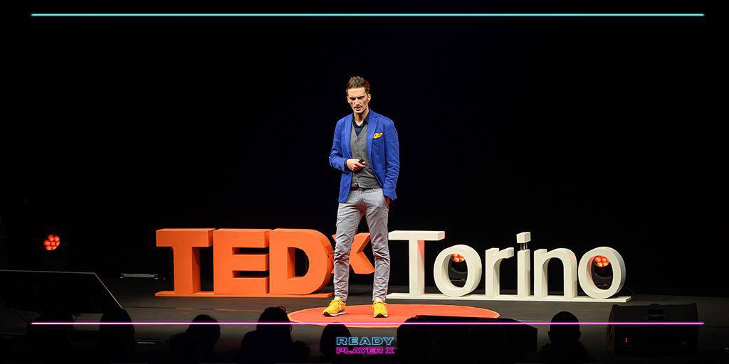 tabUi sul palco del TEDx
