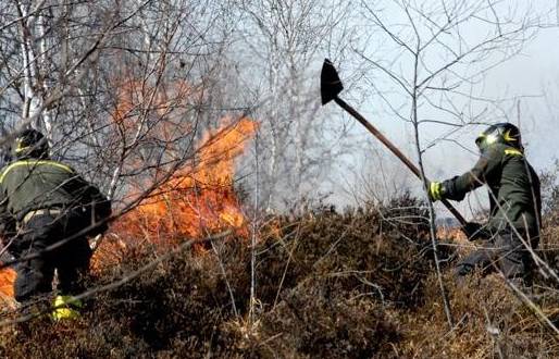 Rischio di incendi boschivi molto elevato in tutto il Piemonte