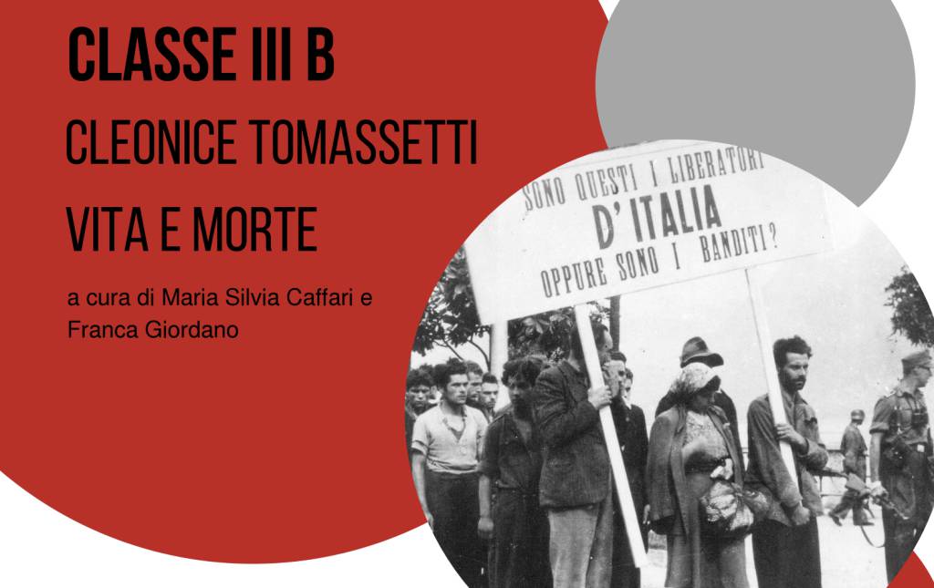 classe III B. Cleonice Tomassetti