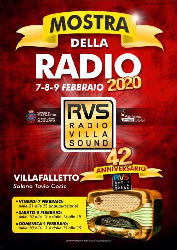 Villafalletto, “Mostra della radio”
