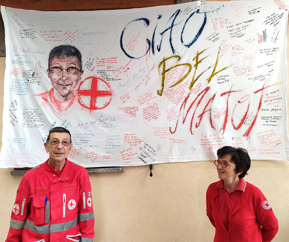 La Croce Rossa di Mondovì festeggia e saluta un suo “storico” dipendente