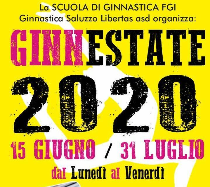La Ginnastica Saluzzo Libertas presenta il progetto “GINNESTATE 2020”