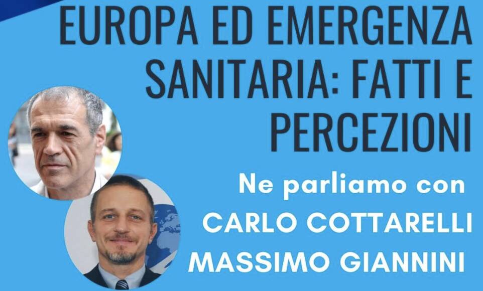 Cuneo, venerdì 26 giugno “Europa ed emergenza sanitaria: fatti e percezioni”