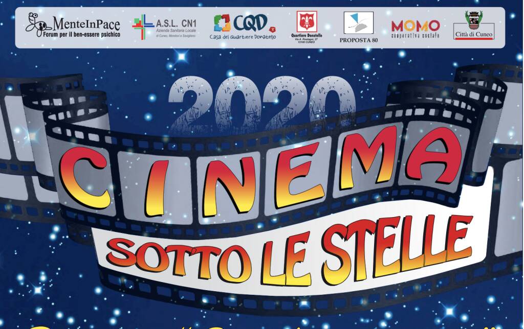 Cuneo, riparte “Cinema insieme” nei mesi di luglio e agosto presso il parco “La Pinetina”