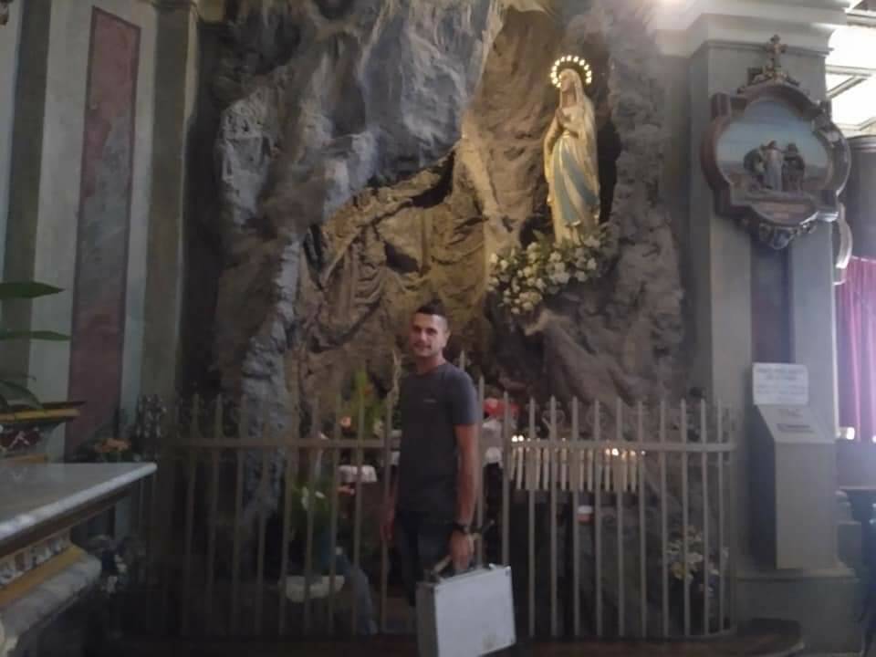 Villafalletto, Radiovillasound per la “grotta di Lourdes” della parrocchia