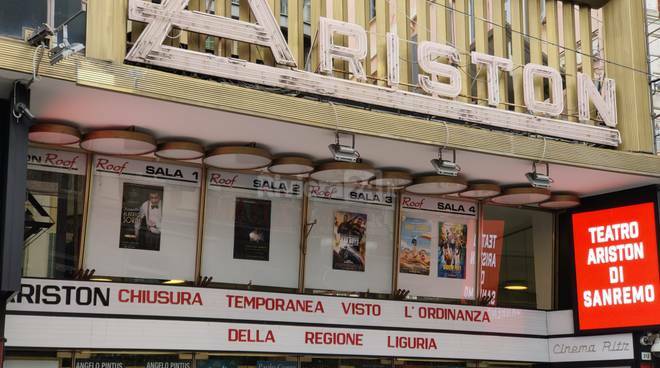 Dopo cinque mesi riapre il Teatro Ariston di Sanremo