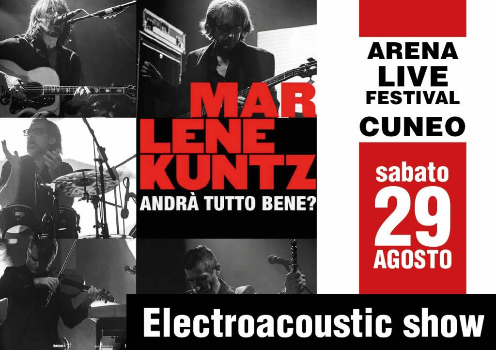 Cuneo, rush finale per l’Arena Live Festival 2020