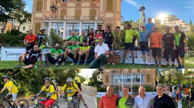 95 km sulla millenaria Via del Sale: la Transalp Experience, partita da Limone Piemonte, ha raggiunto Sanremo