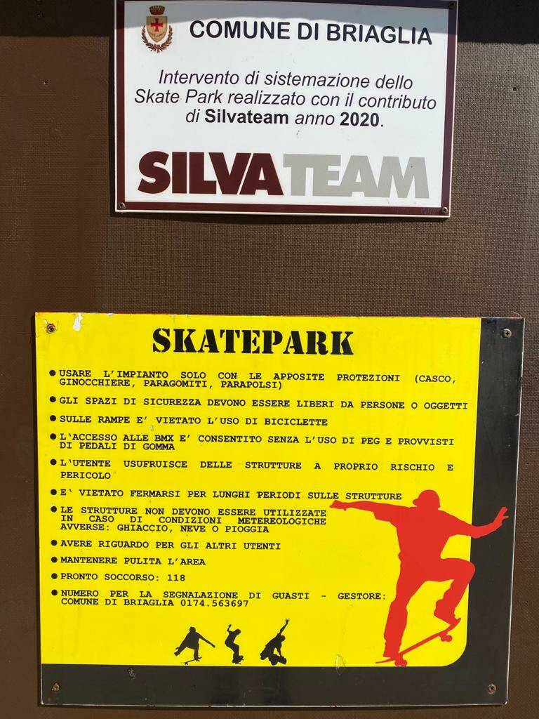 Skate park di Briaglia