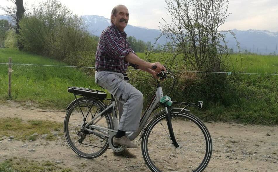 Matteo Sola, il pensionato di Revello caduto dalla bici, non ce l’ha fatta