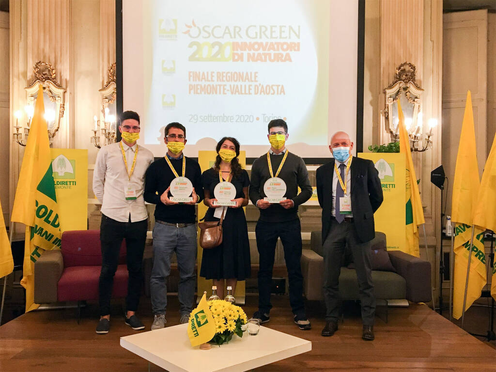Oscar Green 2020, 3 giovani imprenditori cuneesi sul podio regionale