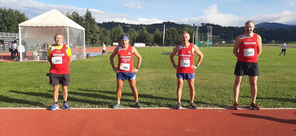 Atletica leggera: Mondovì ha ospitato i campionati regionali Master