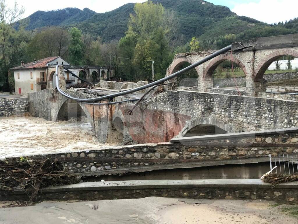Crollo ponte romano Bagnasco