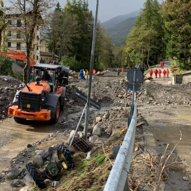 Alluvione Limone Piemonte, le novità per i volontari: orari, trasporto, servizio mensa