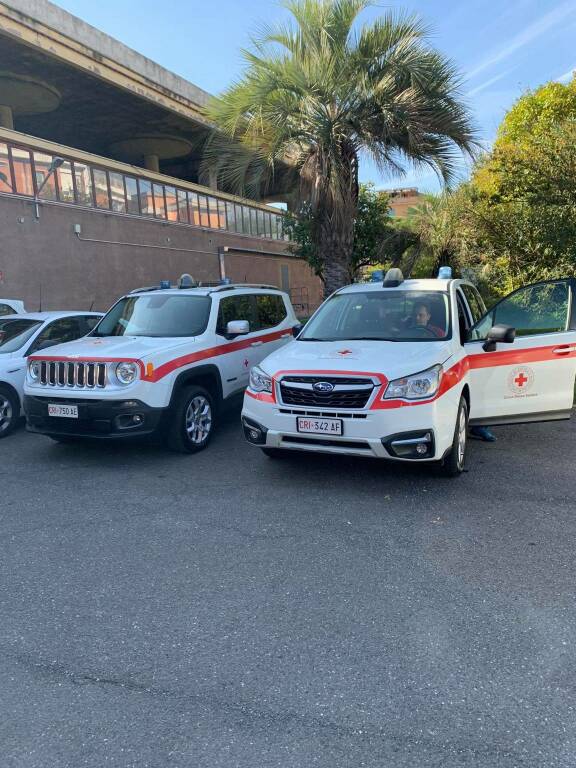 Due veicoli 4×4 donati alla Croce Rossa di Limone Piemonte dal Comitato centrale di Roma