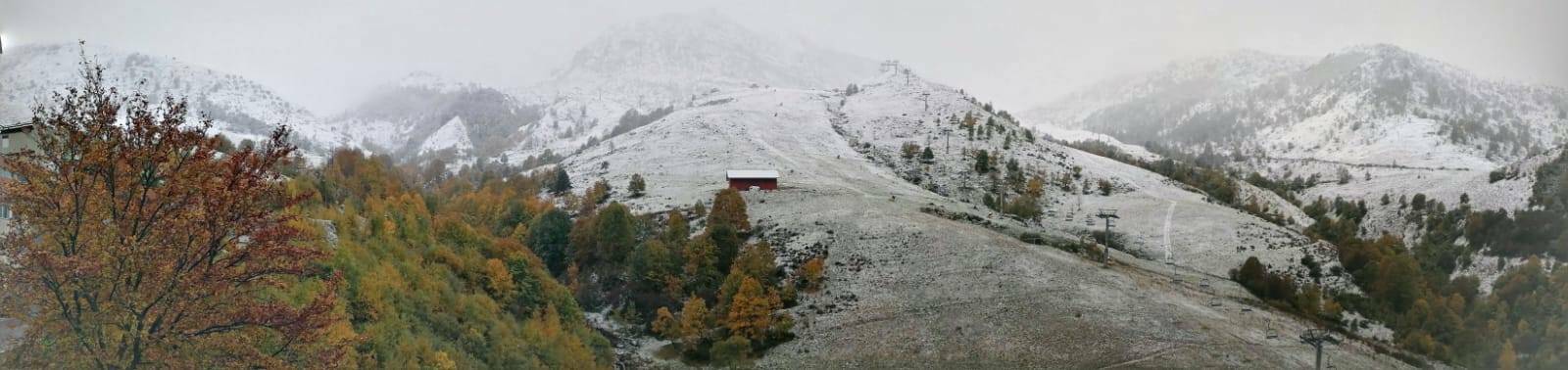 Prato Nevoso e Artesina sotto la neve… d’autunno