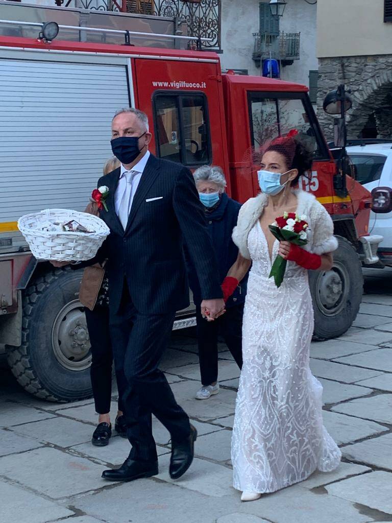 A Limone Piemonte celebrato il primo matrimonio post alluvione