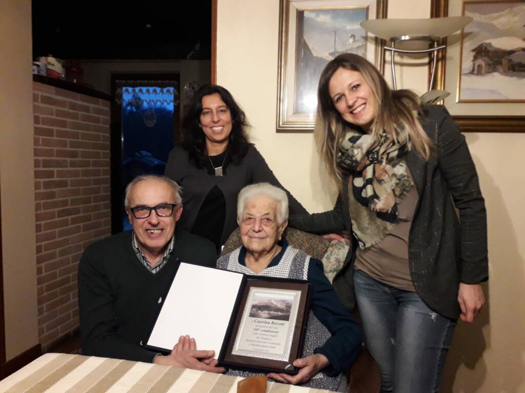 Mombasiglio piange la centenaria Caterina Ravotti