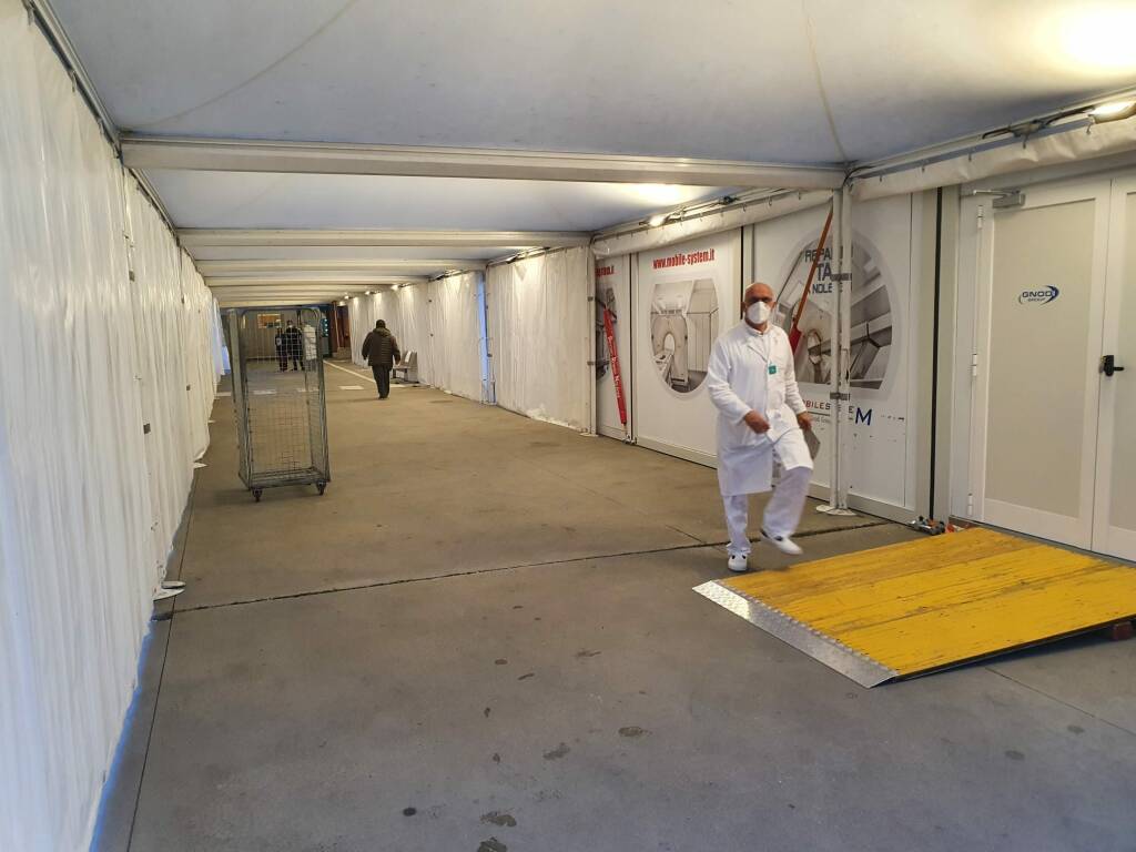 Mondovì: attiva la TAC provvisoria allestita all’esterno dell’ospedale
