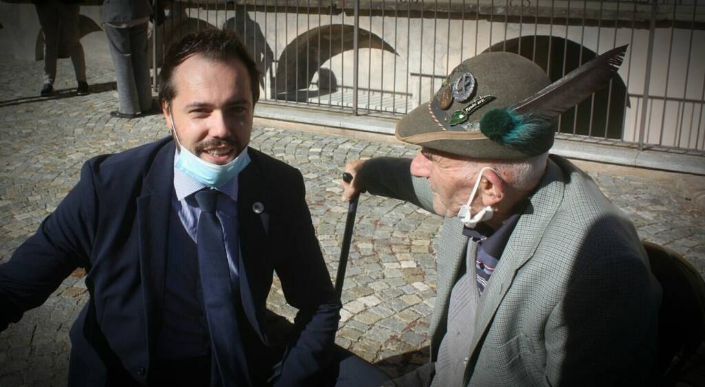 Carrù festeggia i 101 anni di Giuseppe Bertano, reduce di Russia. Nicola Schellino: “Orgoglioso di essere il suo sindaco”