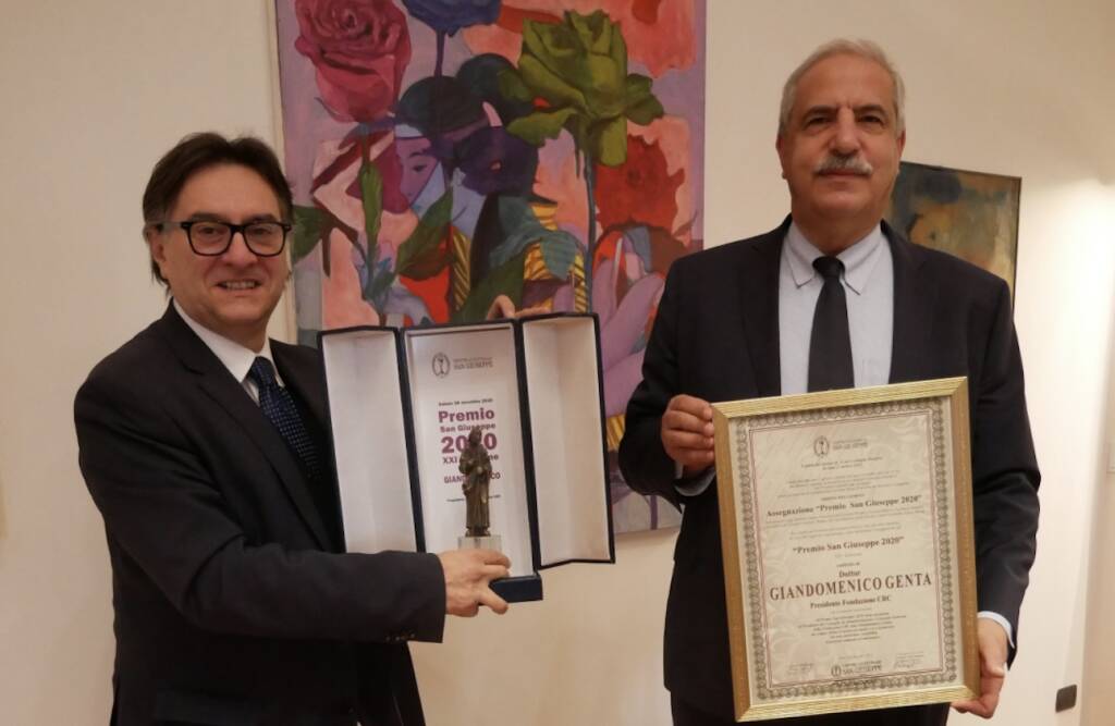 A Giandomenico Genta consegnato il premio “San Giuseppe 2020”