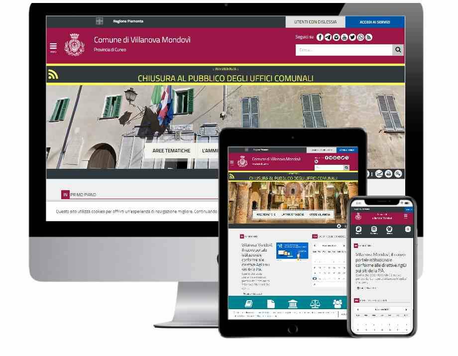 Villanova Mondovì è sempre più smart: nuovo sito internet e canale Telegram