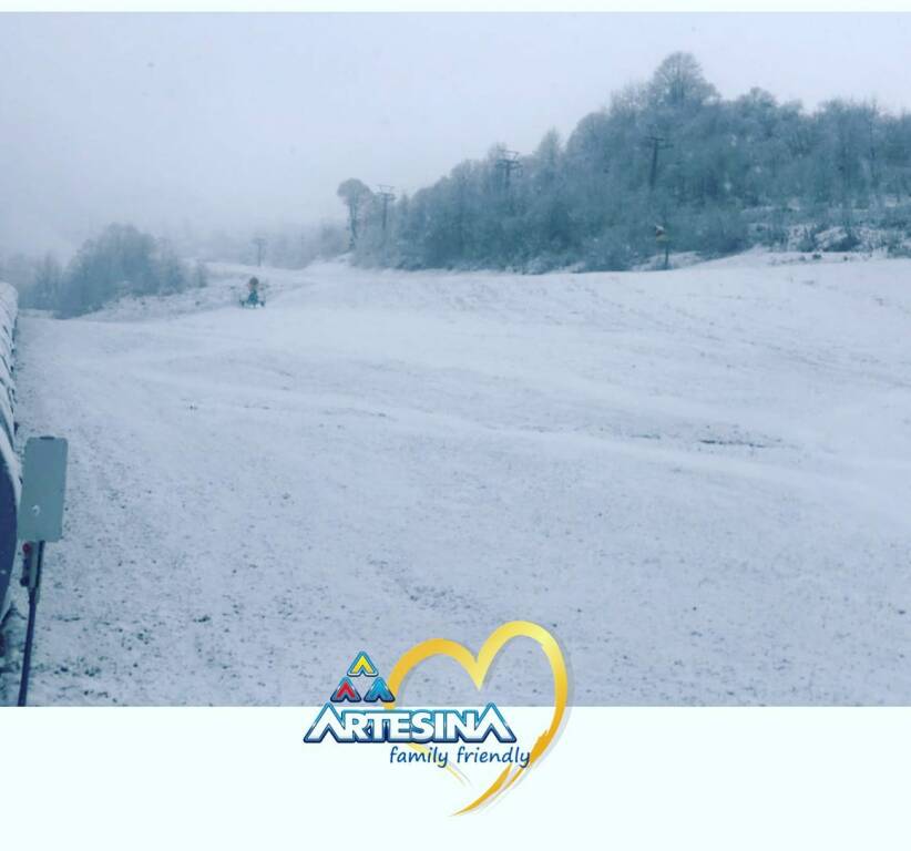 Nevicata in corso a Prato Nevoso e Artesina: la dama bianca è arrivata