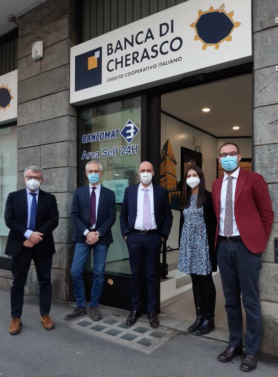 La nuova filiale di Torino della Banca di Cherasco