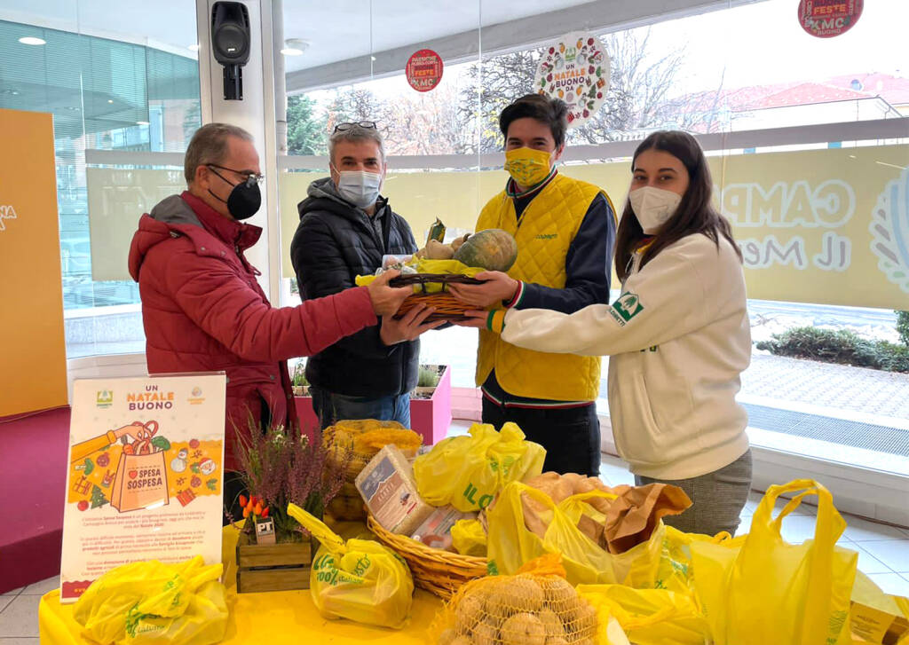 Coldiretti Cuneo: maxi consegna di 6.000 kg di pasta ai più bisognosi della Granda