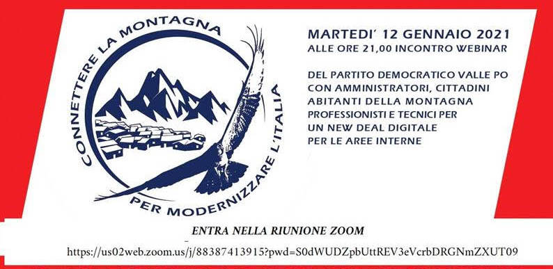 “Connettere la montagna per modernizzare l’Italia”: tornano “I Martedì del PD” cuneese