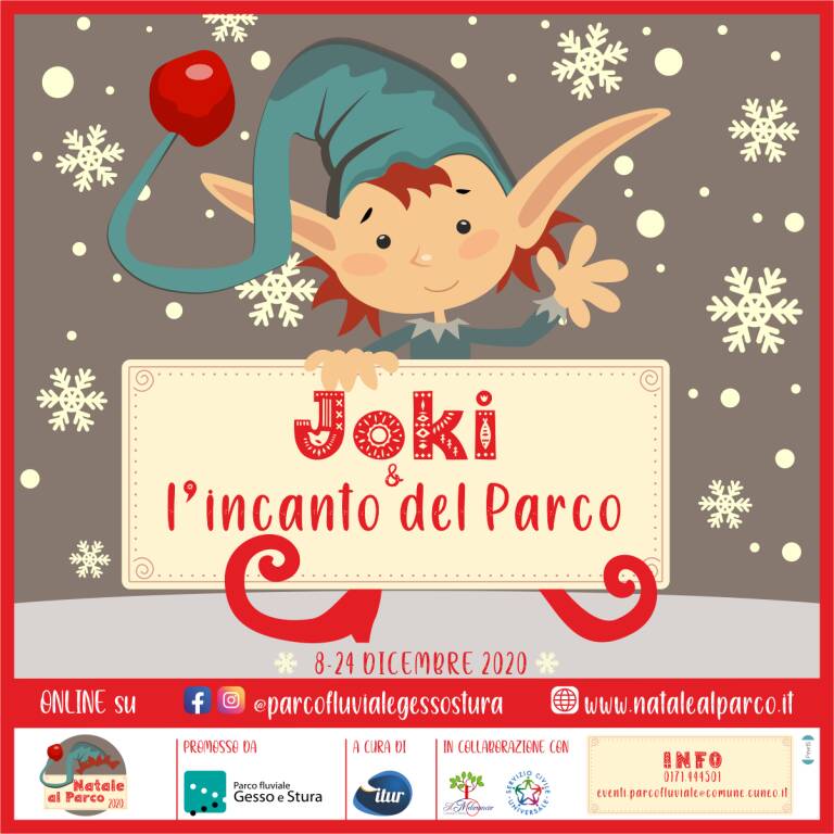Cuneo, il Natale al Parco quest’anno porta con sé “Joki e l’incanto del Parco”