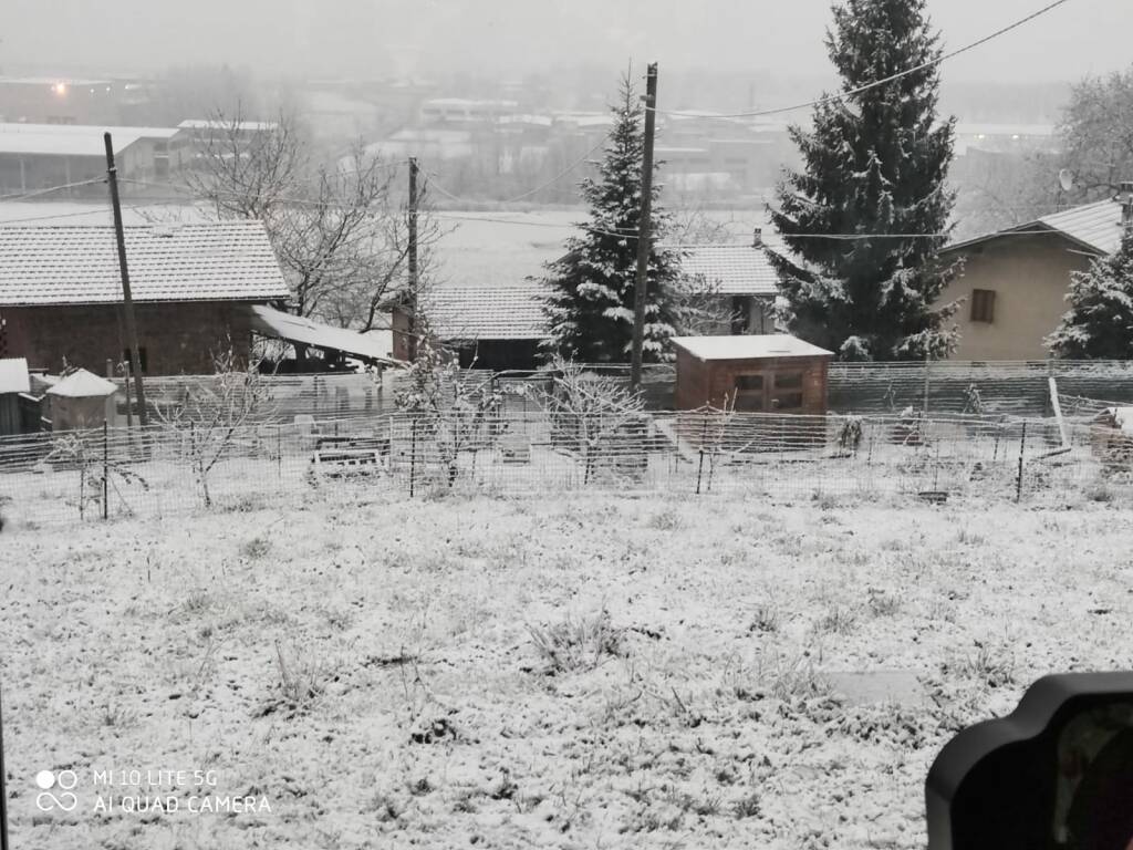 Neve nel Cuneese fino in pianura: la Protezione Civile conferma, ecco i primi fiocchi